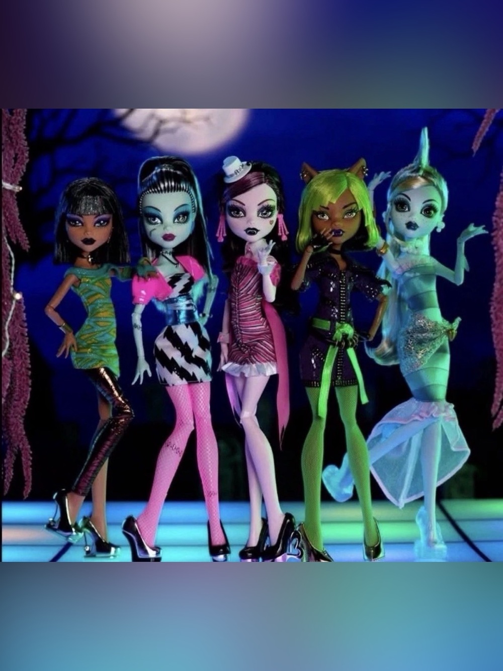 Monster High Dawn of the Dance Creeproduction 2026 Complete 5 Doll Set IN HAND